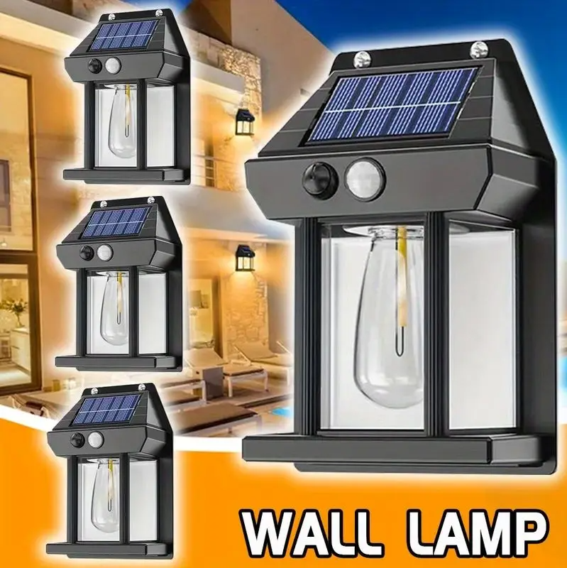 🔆 Solar Motion Sensor Wall Light 🔆