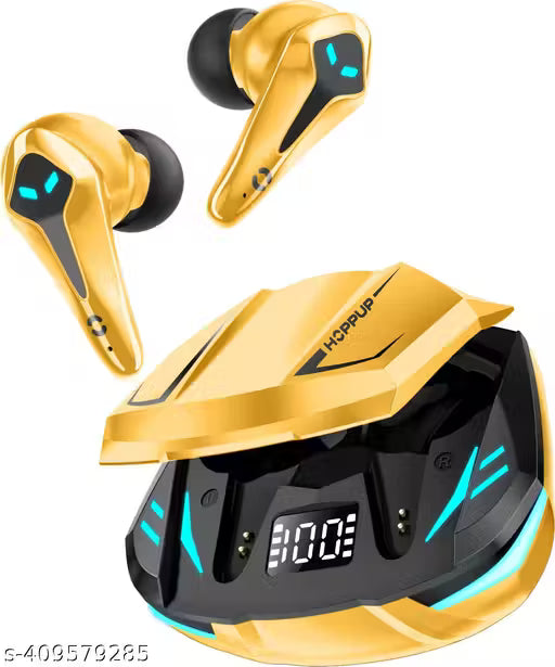 Hoppup Xo3 Gaming Earbuds with 35MS Low Latency, 13MM DRIVERS & 50H PlayTime Bluetooth Headset (Black, True Wireless)