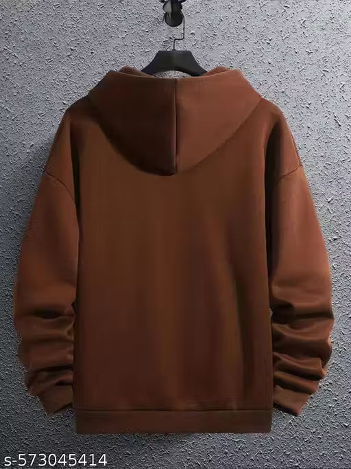 HOLD IT Full Sleeve Winter Wear Fleece Material Men Sweatshirt