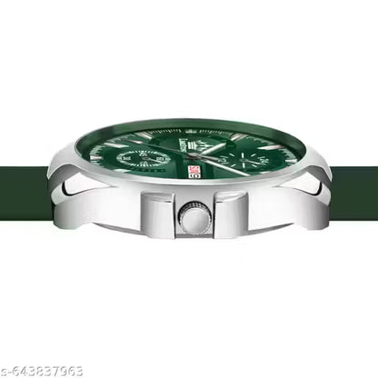 Flex Day and Date Functioning | Smart Silicone Strap| Quartz Analog Watch - For Men LS3358