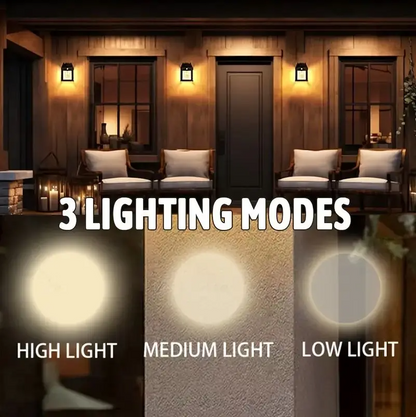 🔆 Solar Motion Sensor Wall Light 🔆