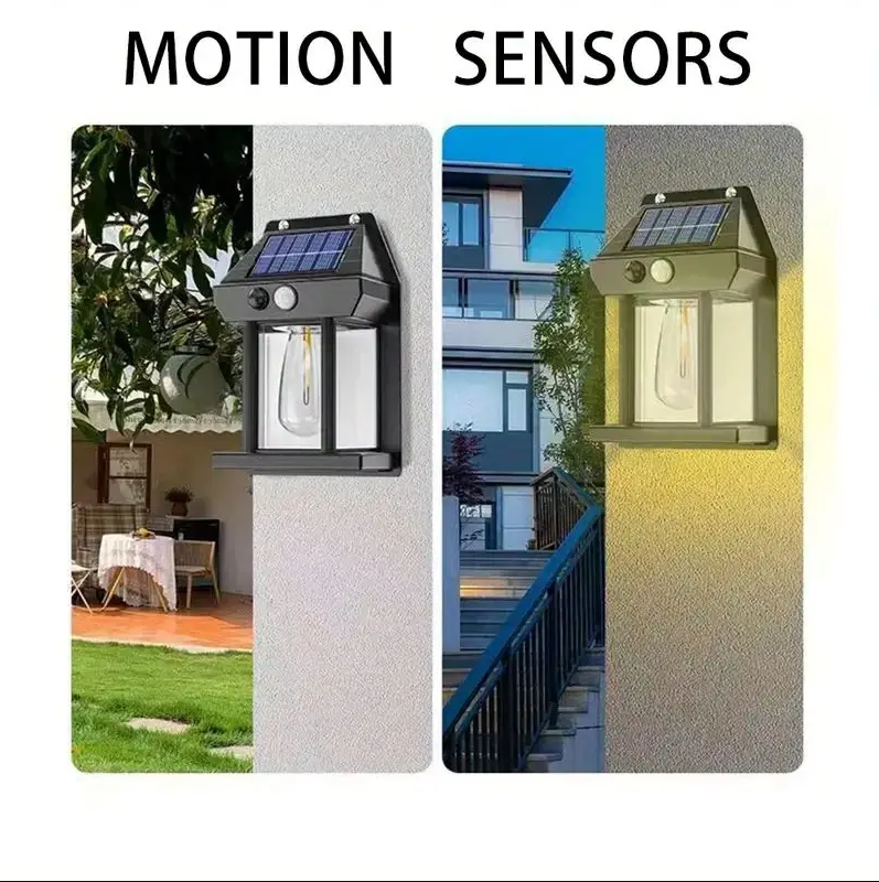 🔆 Solar Motion Sensor Wall Light 🔆