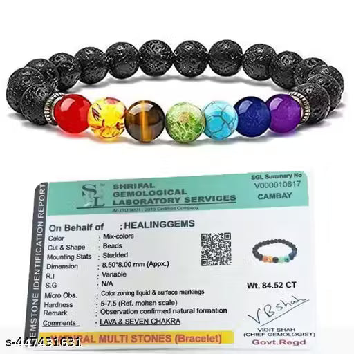 7 Chakra Heart Healing Bracelet With Natural Healing Crystal combination Precious Beads Triple Protection Money Magnet Amethyst And Clear Quartz