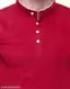 Solid Men Mandarin Collar Full Sleeves T-Shirt | Men’s Cotton Blend T-Shirt | Regular Fit Stylish Men T-Shirts | Premium Quality Cotton Tees | Stylish Solid Mandarin Collar T-Shirt Party Wear Regular Collar Full Sleeve T-Shirts for Men