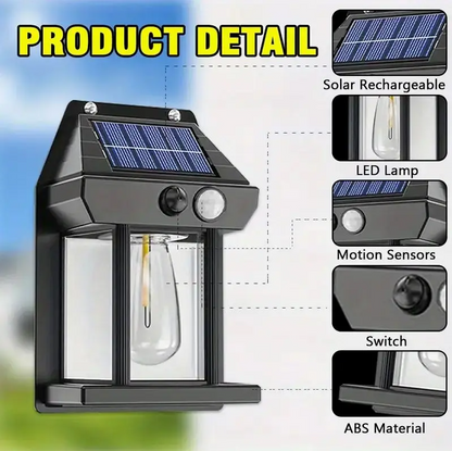 🔆 Solar Motion Sensor Wall Light 🔆