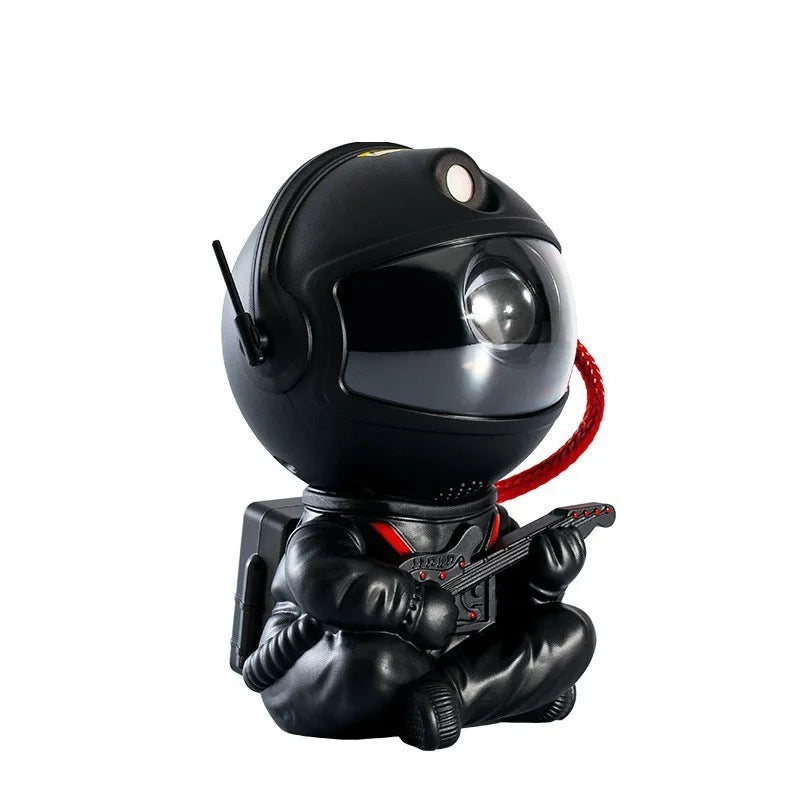 Starry Sky Astronaut Projection Lights Rocket Astronaut Galaxy Projection Night Light Atmosphere Lights Adult Gift Bedroom Decor