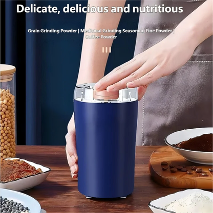 2025 New Small Electric Grinding Machine Grain Grinder Coffee Grinder Stainless Steel Nuts Beans Grains Mill Herbs for kitchen