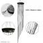 XEEKART Big 18 Pipe Wind Chimes for Home || Home Decor Items (Silver )