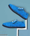 Grey Solid Slip-on Sneakers For Men