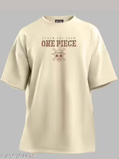 Oversized T shirts for Men back printed anime oversize back print tshirt