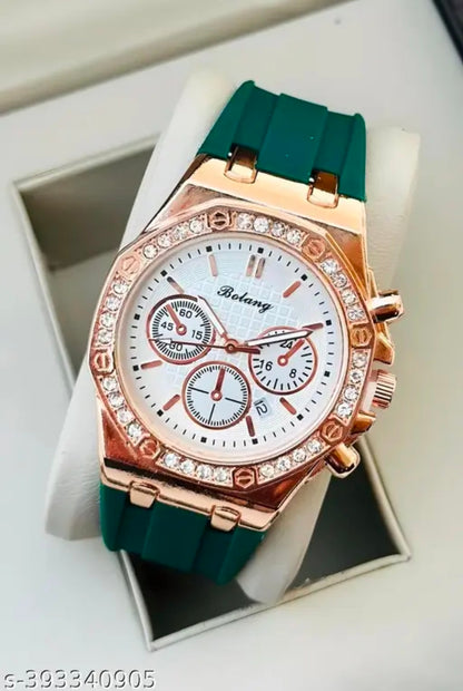 Latest Designer Watch With Date Functioning Analog Watch For Boys Analog Watch - For Men BLACK