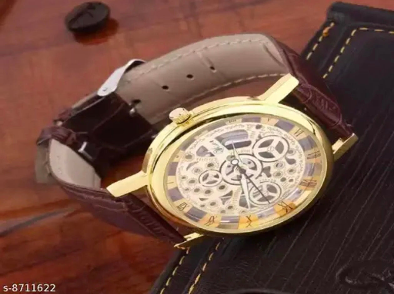 New design unique design analog watch for mens