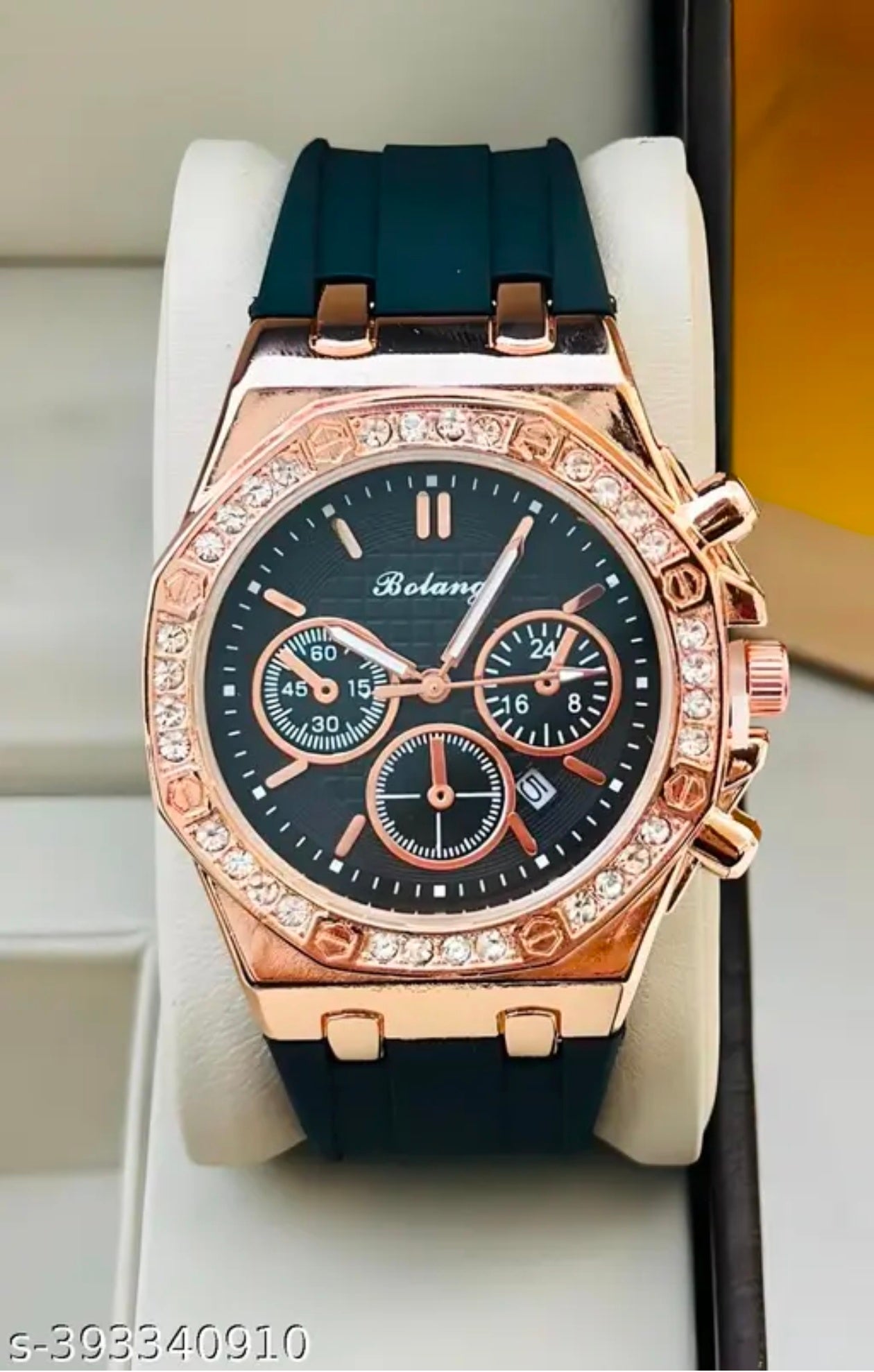 Latest Designer Watch With Date Functioning Analog Watch For Boys Analog Watch - For Men BLACK