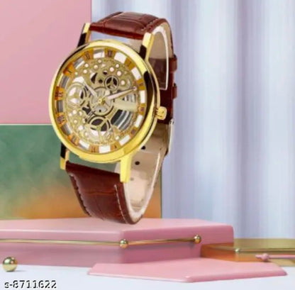 New design unique design analog watch for mens