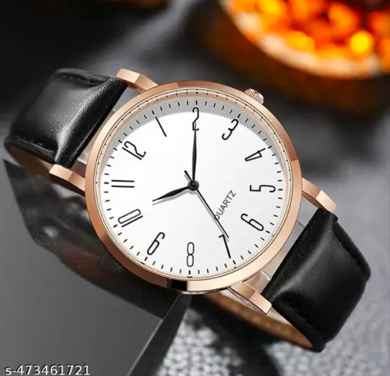 CREATIVE Rose Gold Case Designers Wrist Watches For Boy And Men Analog Watch - For Men Stylish Leathers Strap Analog Wrist Watches For Boy And Men